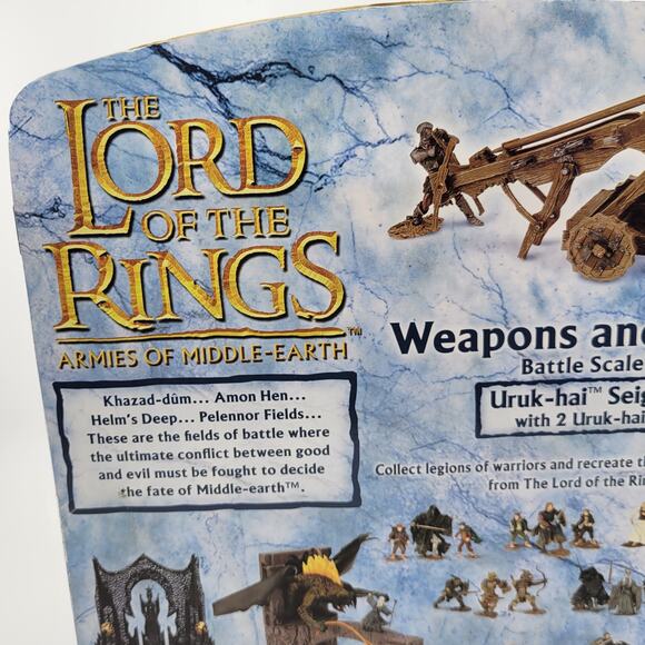 Lord of the Rings Uruk-Hai Seige Ballista with 2 Uruk-hai soldiers. New Sealed - Picture 11 of 12